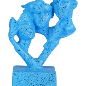 DIWALI Abstract Art Sculpture BLUE