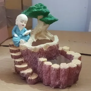 DIWALI Buddha Monk on a Path Planter