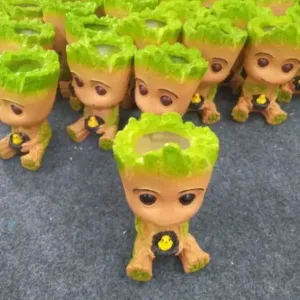 DIWALI Baby Groot Vase