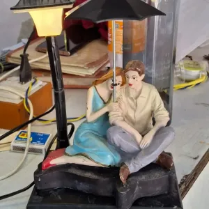 DIWALI Couple’s Statue with a Lamp