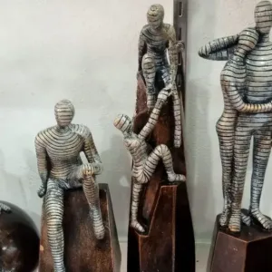 DIWALI Abstract Human Figure Sculptures