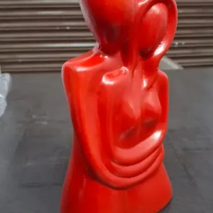 DIWALI Romantic Couple in Red Statue